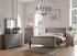 Louis Philippe Full/Twin Bed, Antique Gray